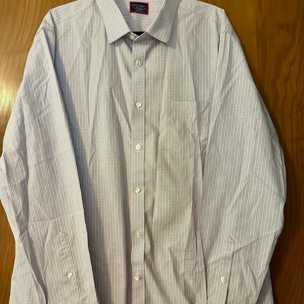 UNTUCKit Dress Shirt XXL Slim Fit